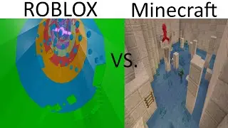 ROBLOX vs. MINECRAFT parkour