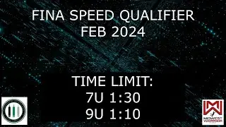 MWA FINA SPEED FEB 2024 COURSE WALKTHROUGH 7u & 9u