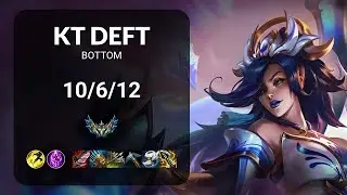 KT Deft Miss Fortune vs Ziggs BOTTOM - KR CHALLENGER Patch 14.17