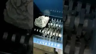 Entregando Triturador doble eje