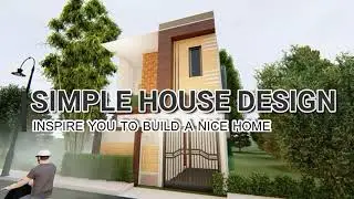 SIMPLE HOUSE DESIGN | 7 x 8 M
