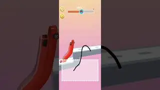 DRAW WORM CAR || DRAW BRIDGE CAR || 3D DRAW BRIDGE PUZZLE LAVEL 1 || DRAW BRIDGE LAVEL GAMEPLAY 1 #1