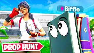 *NEW* HIGH SCHOOL Prop Hunt in Fortnite