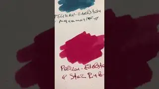 Fountain pen INKS I use