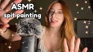 ASMR | Spit Painting *te ajeitando todo* 💦
