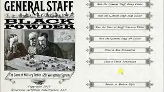 First Look at the General Staff Black Powder Wargaming System