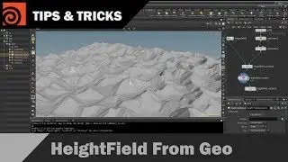 Houdini Height Field From Geo