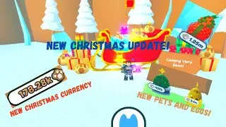 New Christmas Update | New Pets, limited Eggs and more | Roblox Pet Simulator X