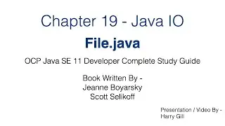 Part 01 - File.java Class - Java IO (Input/Output)