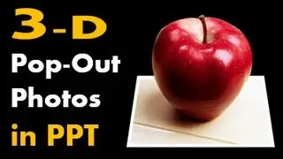 How to Make 3D Pop-out Photos in PowerPoint - (Out of Bounds Effect Tutorial)