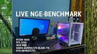 Live Benchmak! Ryzen 5600 + RTX 3050, Latihan Ngomong Cuy - Part 1