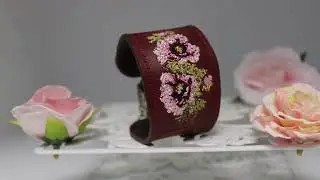 Вышитые браслеты из натуральной кожи Attention grabbing bags