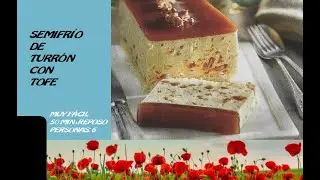 SEMIFRÍO DE TURRÓN CON TOFE