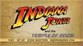 Indiana Jones and the Temple of Doom DVD Main Menu