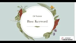 Base keyword use in C#