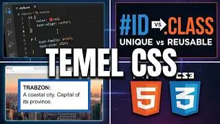 Tek Videoda Temel CSS Eğitimi (HTML)
