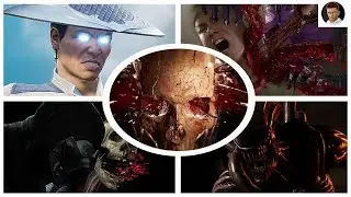 Mortal Kombat ALL X-Rays & Fatal Blow Moves MK9-MK1 (2011-2023)