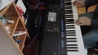 На синтезаторе Ямаха psr-sx700Ласковый май Тающий снег