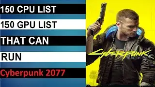 Cyberpunk 2077 PC Game - Minimum & Recommended System Requirements