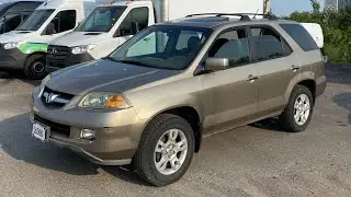 2005 ACURA MDX Startup Engine & In Depth Tour