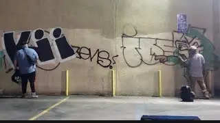 Los Angeles Graffiti With Kiii