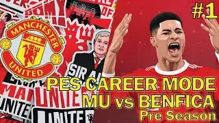 PES 23 MU Career Mode | Awal Pre Season Bersama pelatih baru #pes2023