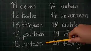 Đếm Số Tiếng Anh | Count Number 11 To 20 | English For Future