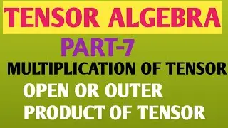 Open product of Tensor (vector)