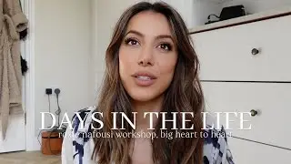 DAYS IN THE LIFE: ROXIE NAFOUSI WORKSHOP, BIG HEART TO HEART AND SKINCARE ROUTINE THAT CURED MY ACNE