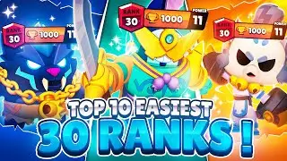 Top 5 Easiest MAX TIERS In Brawl Stars (New Meta)