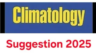 Climatology  Suggestion 2025 @geographybysahelimaam375 