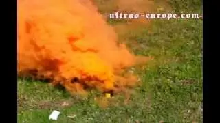 Orange Smoke Can