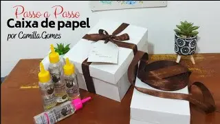 COMO FAZER CAIXA DE PAPEL - VÁRIOS  TAMANHOS ( FÁCIL )