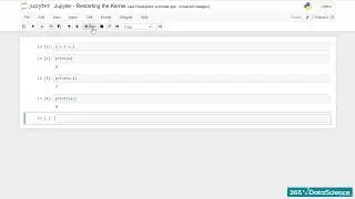 016 Jupyter   Restarting the Kernel