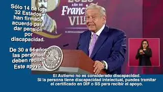 Sólo 14 estados han firmado para dar pensión a personas con discapacidad