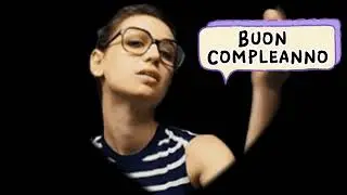 Buon Compleanno - Happy birthday song in italian - Cumpleaños feliz en italiano