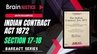 Section 17 & 18 | Fraud and Misrepresentation in Contract Act 1872 | Simplified Explanation!