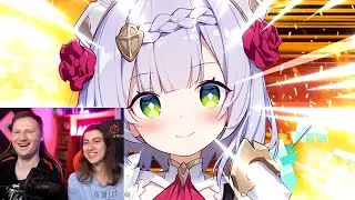Реакция на GENSHIN IMPACT C6 NOELLE.EXE
