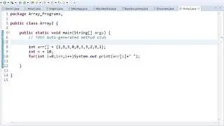 How to calculate the prefix sum of an array in java.