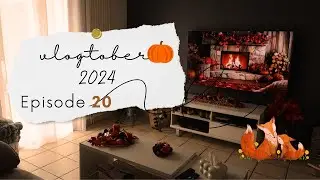 🍁🍂🍃VLOGTOBER 24 EP20: Paintsomeway,suite travaux,calendrier de l'avent