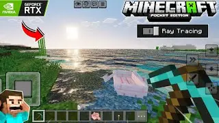 How To Enable RTX Shader In Minecraft Pocket Edition!