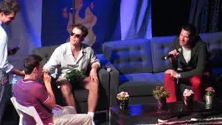 NKOTB Cruise X Game show group B Jordan and Joe playing