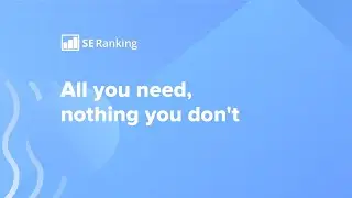 SE Ranking – all-Inclusive cloud-based SEO software