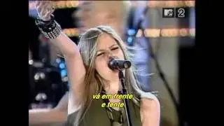 Avril Lavigne - Nobody's Fool (Live Rock N Roll Hall Fame 2002) (Legendado)