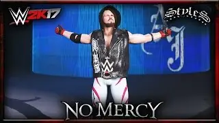 WWE 2K17 AJ Styles No Mercy 2016 Attire