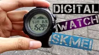 REVIEW JAM TANGAN SKMEI DIGITAL