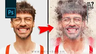 Sulu Boya Etkili Hazır Action Yükleme ve Uygulama (Salted) - Photoshop Dersleri
