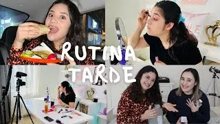 RUTINA DE TARDE /NOCHE🌙 MI RUTINA DE VIERNES | fin de semana ✨comí en un puesto de tacos🌮