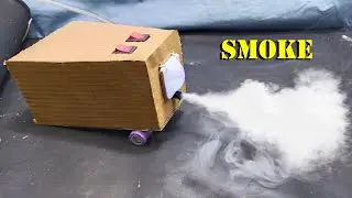 how to make smoke machine with dc motor  || Homemade smoke machine