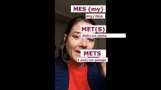 Met, mets, mais, mes! #frances #french #funny #funnyfrenchie #homophones